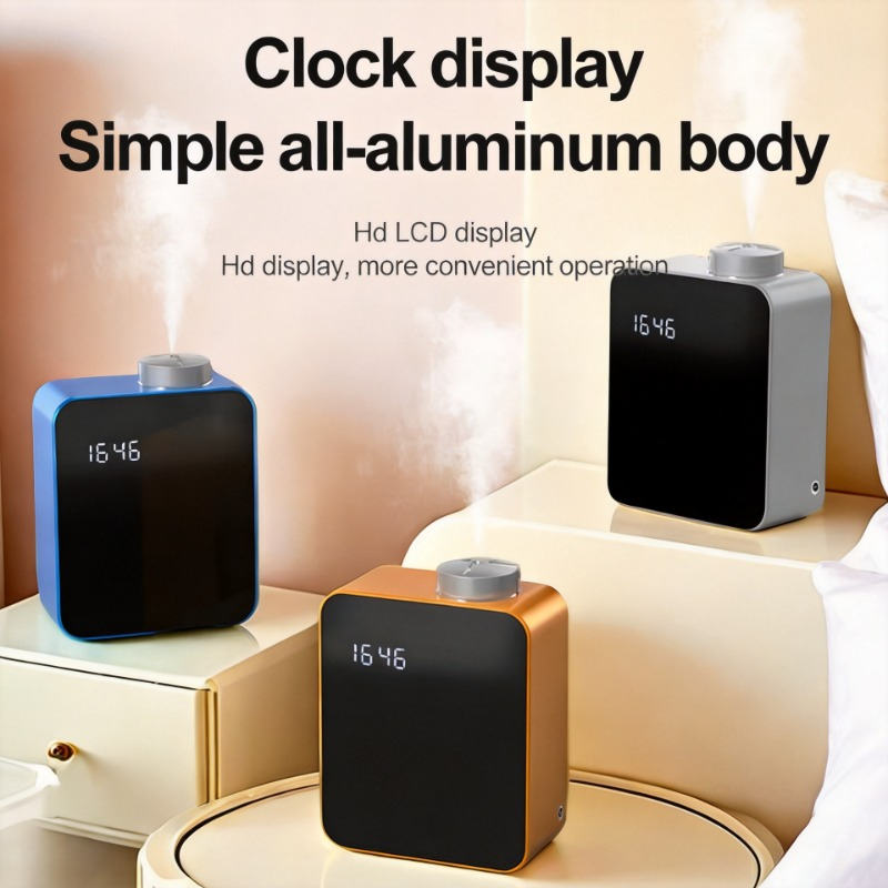 Home Fragrance Market - 高級香り発生器 アルミ合金製 フレグランスオイルアロマディフューザー アプリ制御 ホテルマーケティングロビー 自宅