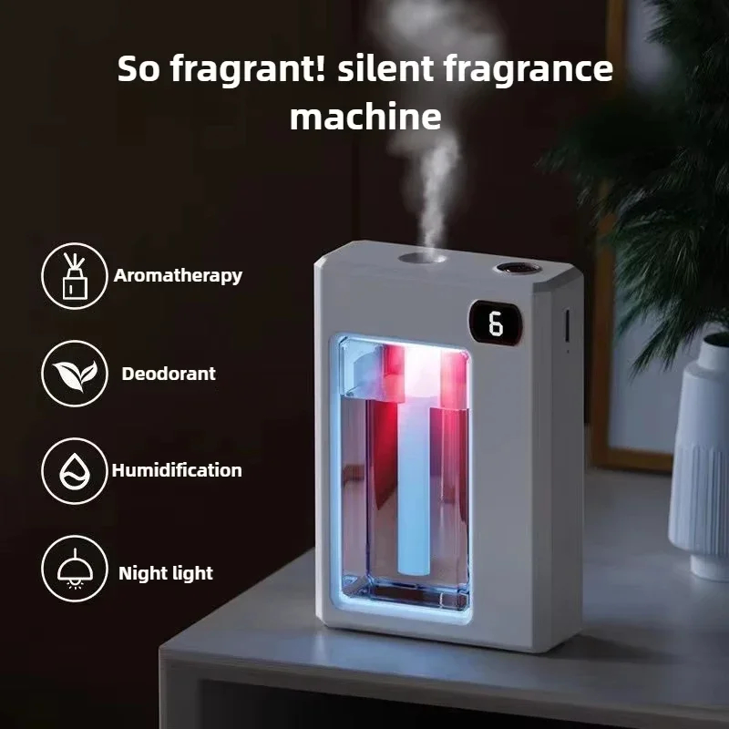 Home Fragrance Potpourri - 壁掛け式自動芳香剤ディスペンサー、調節可能なデザインで長時間持続する香りを提供