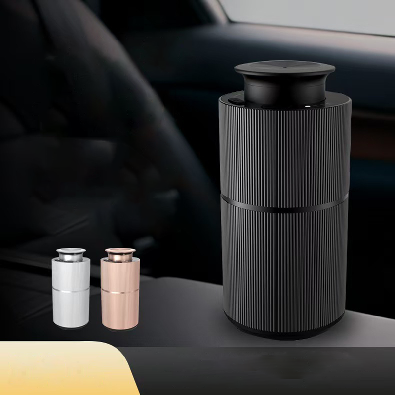 Home Fragrance Potpourri - メタルボディスマートカーディフューザー ポータブル充電式水なしアロマネブライザー 家庭用オフィス用エッセンシャルオイルフレグランスマシン