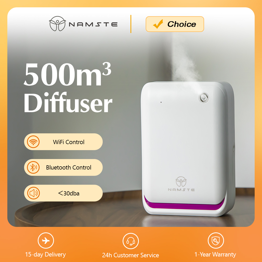 Home Fragrance And Diffuser - NAMSTE 500m³ 大型ルームアロマセラピーマシン スマートコントロール ホームフレグランスディフューザー 260ML