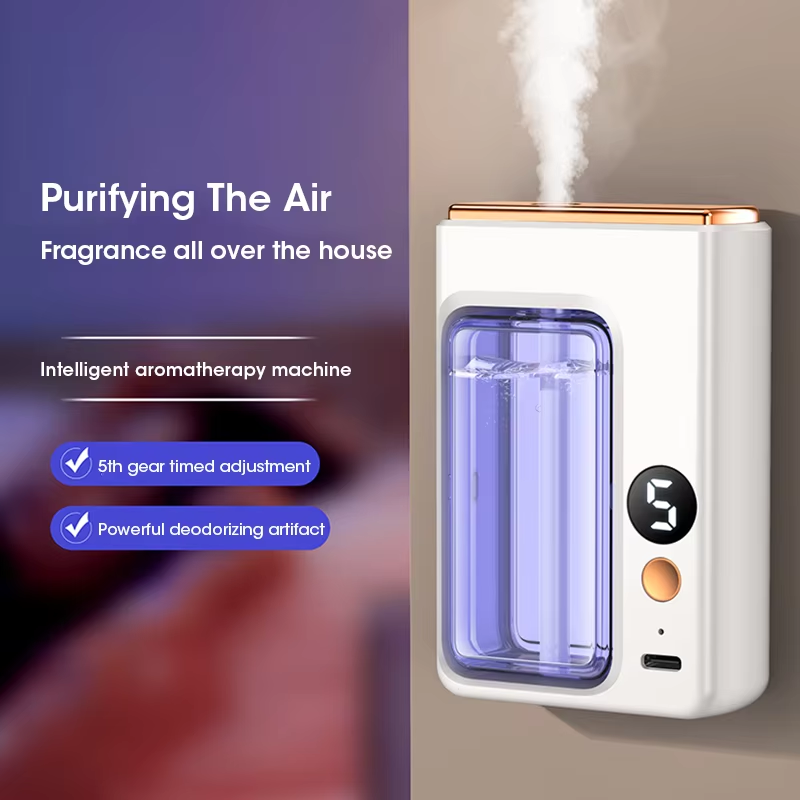 Home Fragrance Potpourri - 40ML 自動ホームフレグランスマシン エッセンシャルオイルディフューザー ネブライザー 香水香りマシン キッチンとトイレの消臭に