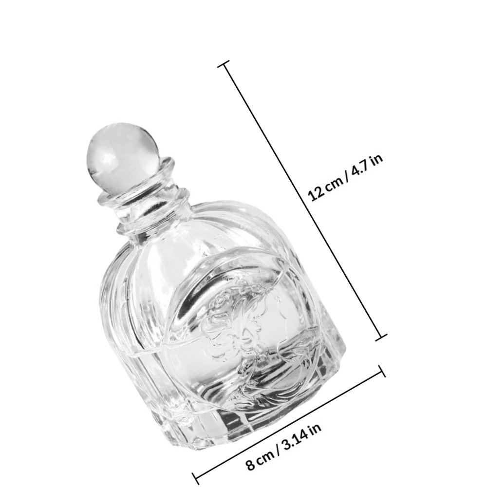5 セットのフレグランスボトル透明フレンチスタイル香水ディフ - Home Fragrance And Diffuser のレビューと価格