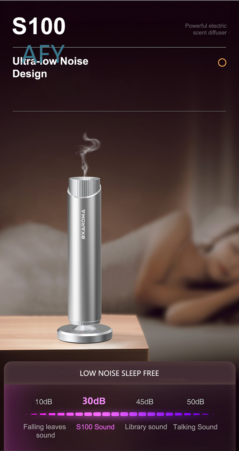 シルバーアロマセラピーエッセンシャルオイルディフューザー、家 - Home Fragrance Market のレビューと価格