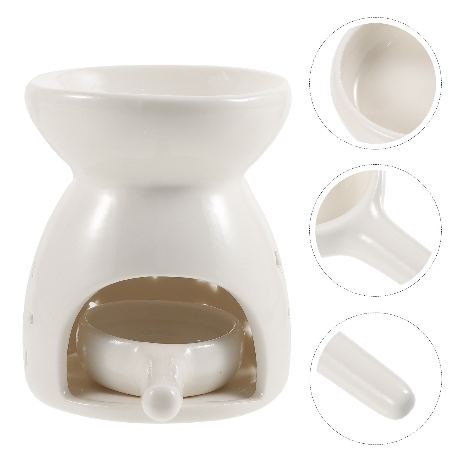 1セット セラミック製ティーライトホルダー エッセンシャルオ - Home Fragrance Oil Burner のレビューと価格