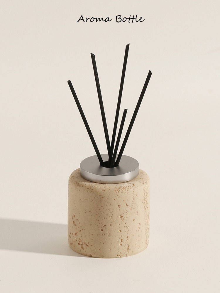 天然大理石アロマディフューザーボトル、エッセンシャルオイルリ - Home Fragrance Set Gift のレビューと価格