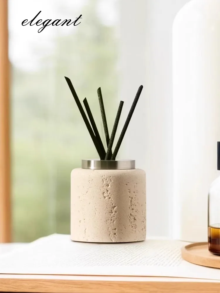 天然大理石アロマディフューザーボトル、エッセンシャルオイルリ - Home Fragrance Set Gift のレビューと価格