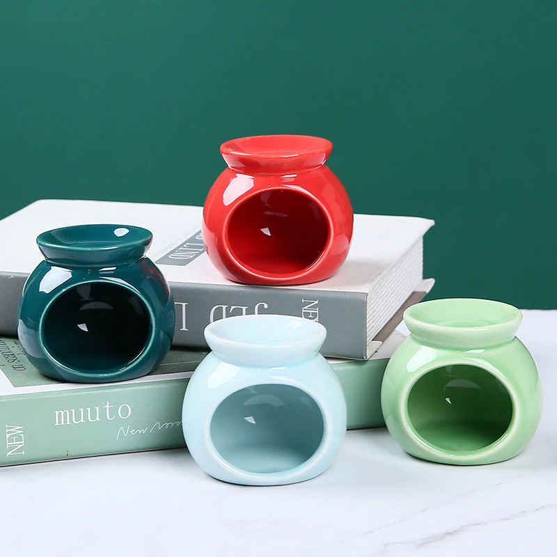 磁器アロマバーナーエッセンシャルオイル炉ミニキャンドルホルダ - Home Fragrance Oil Burner のレビューと価格