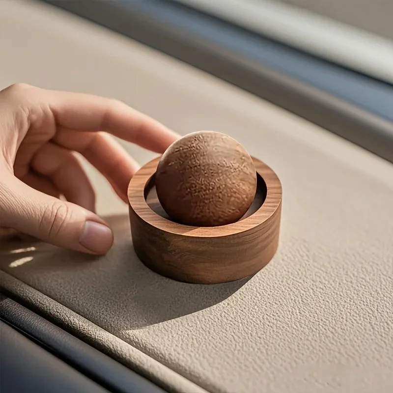 木製ボールエッセンシャルオイルディフューザー車と家庭用の両用 - Home Fragrance Potpourri のレビューと価格