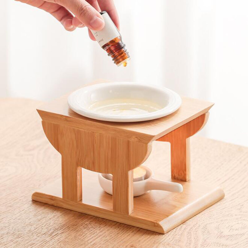 クリエイティブアロマバーナーエッセンシャルオイル炉キャンドル - Home Fragrance Oil Burner のレビューと価格