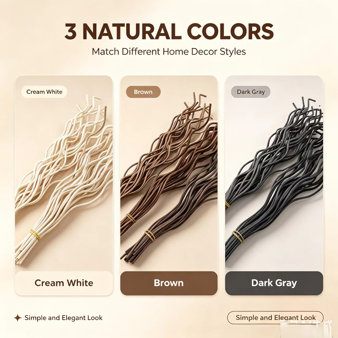 20 個の長い波状籐リードディフューザースティックフレグラン - Home Fragrance Wholesale のレビューと価格