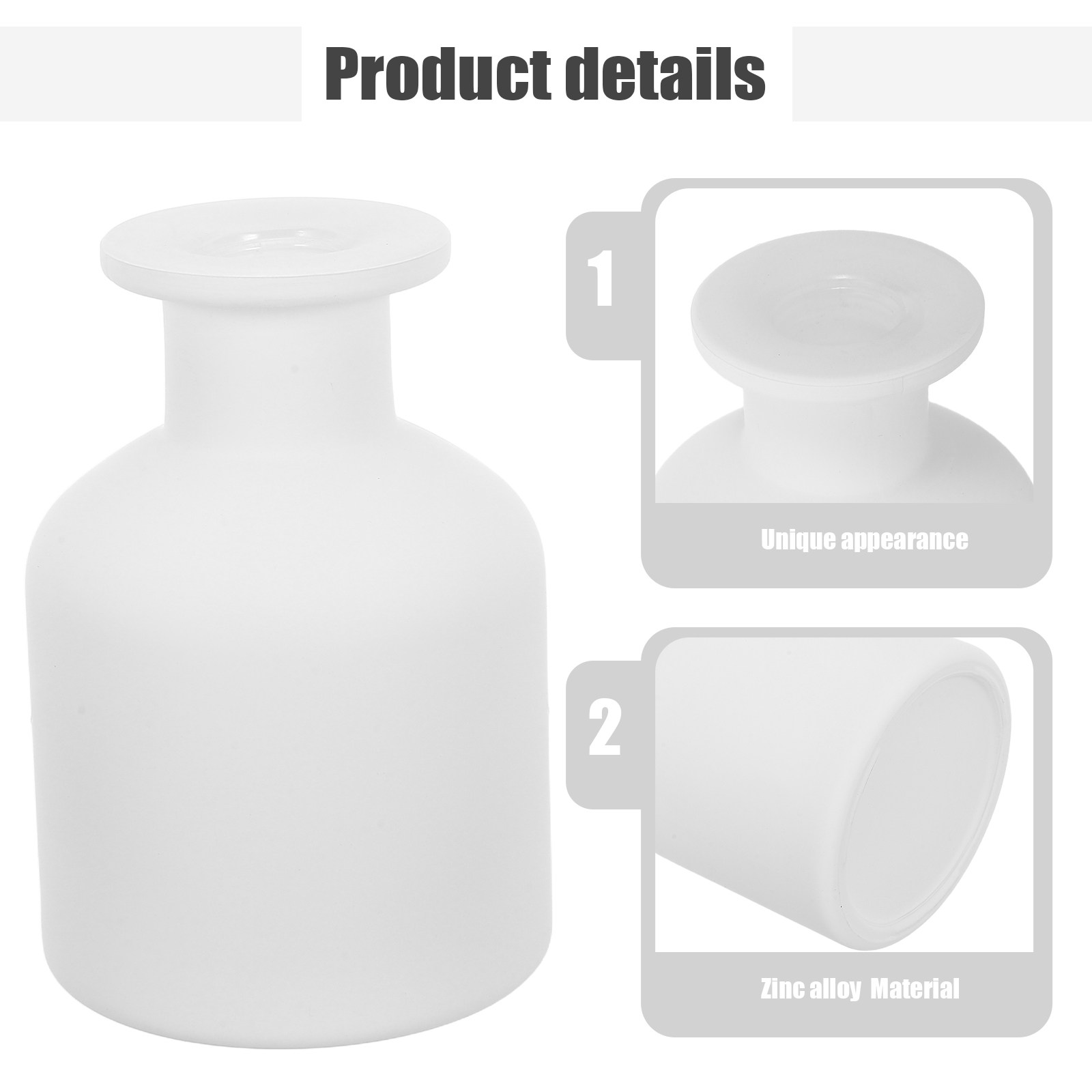2個入り 150ml エレガントなガラス製アロマセラピーボト - Home Fragrance Jar のレビューと価格
