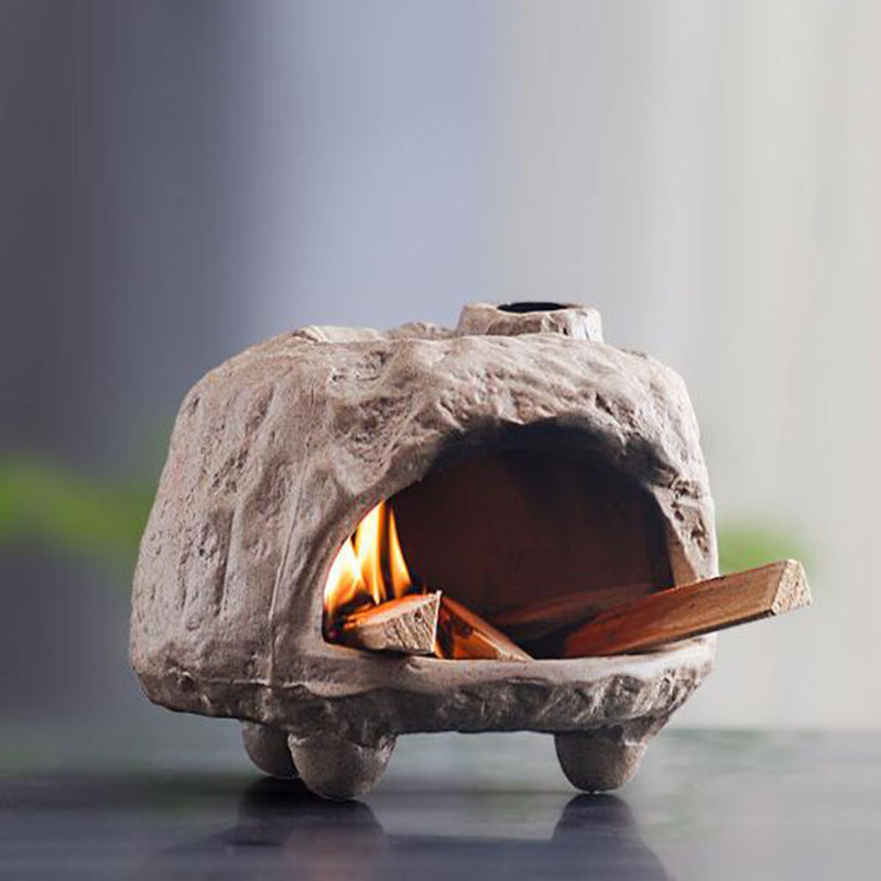 粗い陶器エッセンシャルオイルバーナーパウサントアロマセラピー - Home Fragrance Oil Burner のレビューと価格