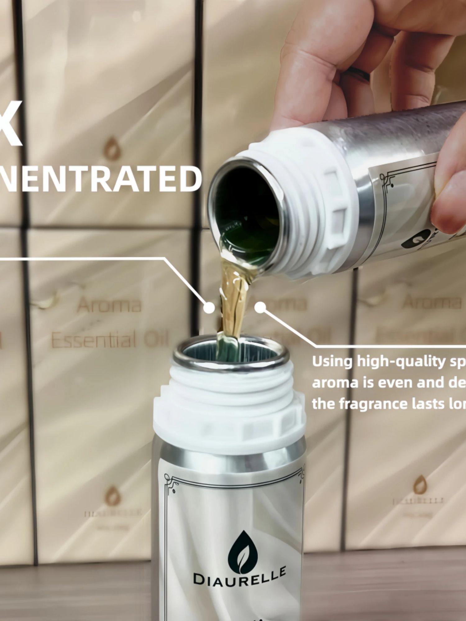 ディアレル 100mL アロマディフューザー エッセンシャル - Home Fragrance And Diffuser のレビューと価格