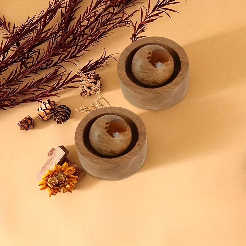車＆家庭用エッセンシャルオイルディフューザー - 木製ミニキ - Home Fragrance Potpourri のレビューと価格