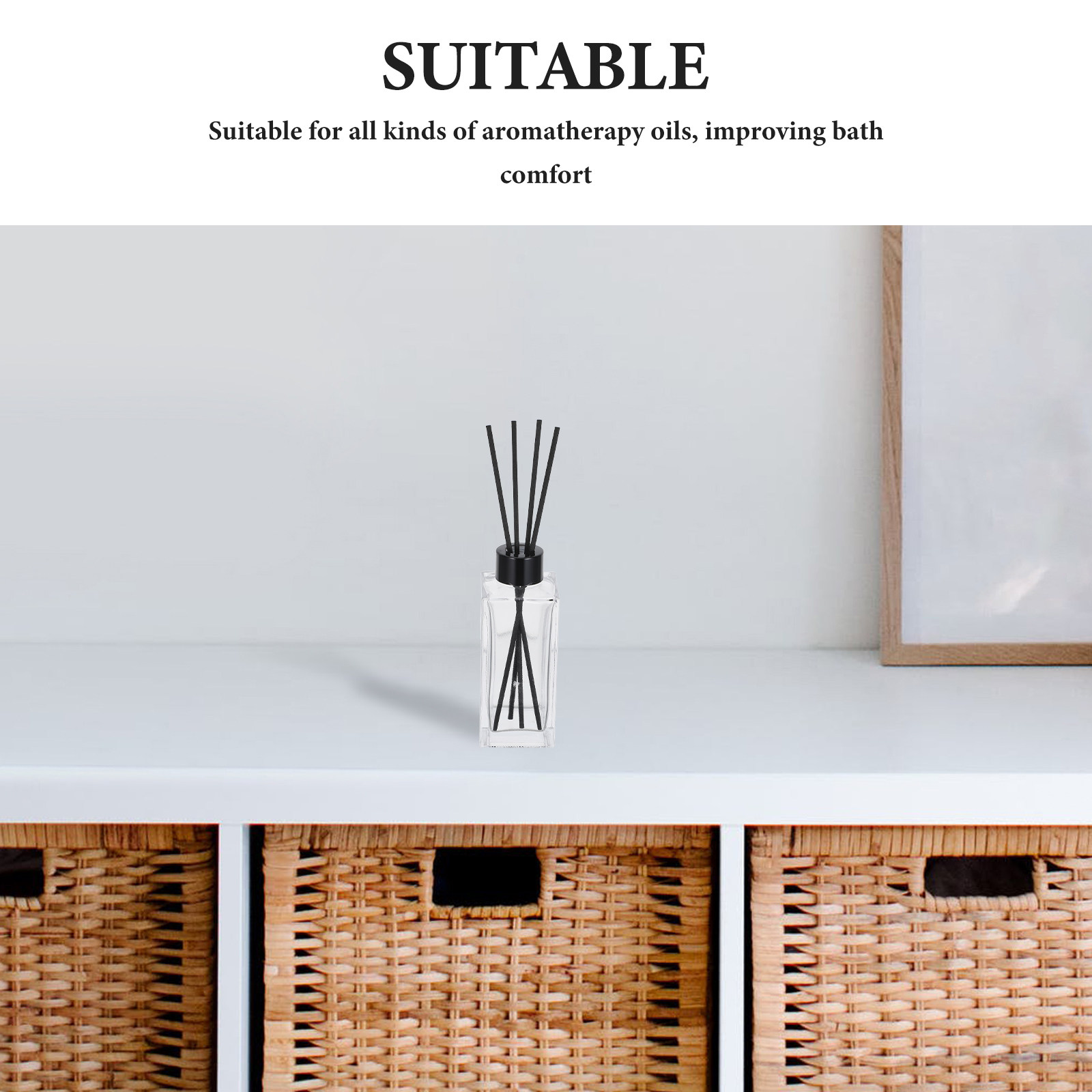 4 セットバスルームフレグランスディフューザーリード小型ミニ - Home Fragrance And Diffuser のレビューと価格